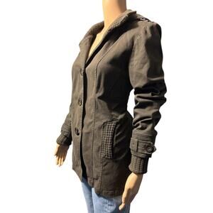 ZAKY Brown Anorak Lightweight Jacket Size M